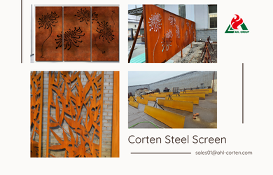 Corten Steel Privacy Screen Supplier